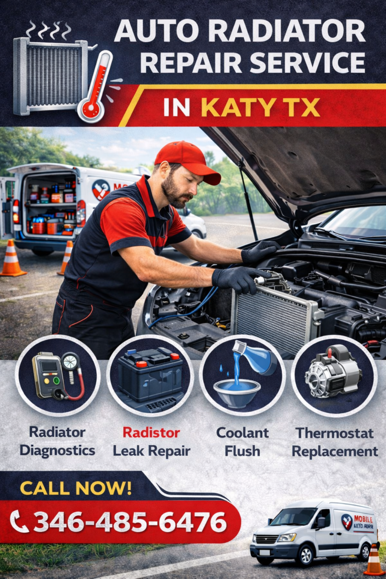 Auto Radiator Repair Service Katy TX