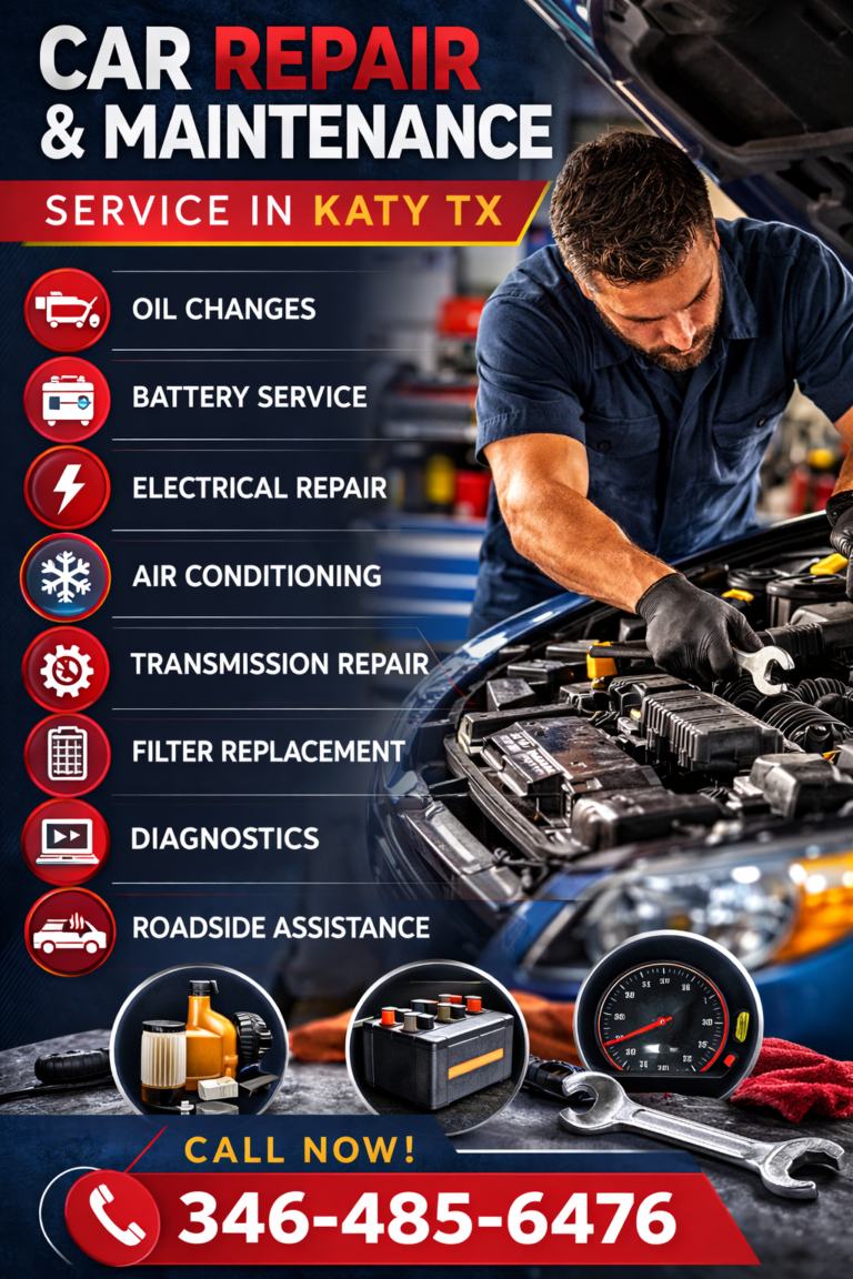 Car Repair and Maintenance Service Katy TX